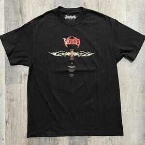 Svdden Death Voyd II Dubstep EDM T Shirt Black Double Sided Concert Merch M